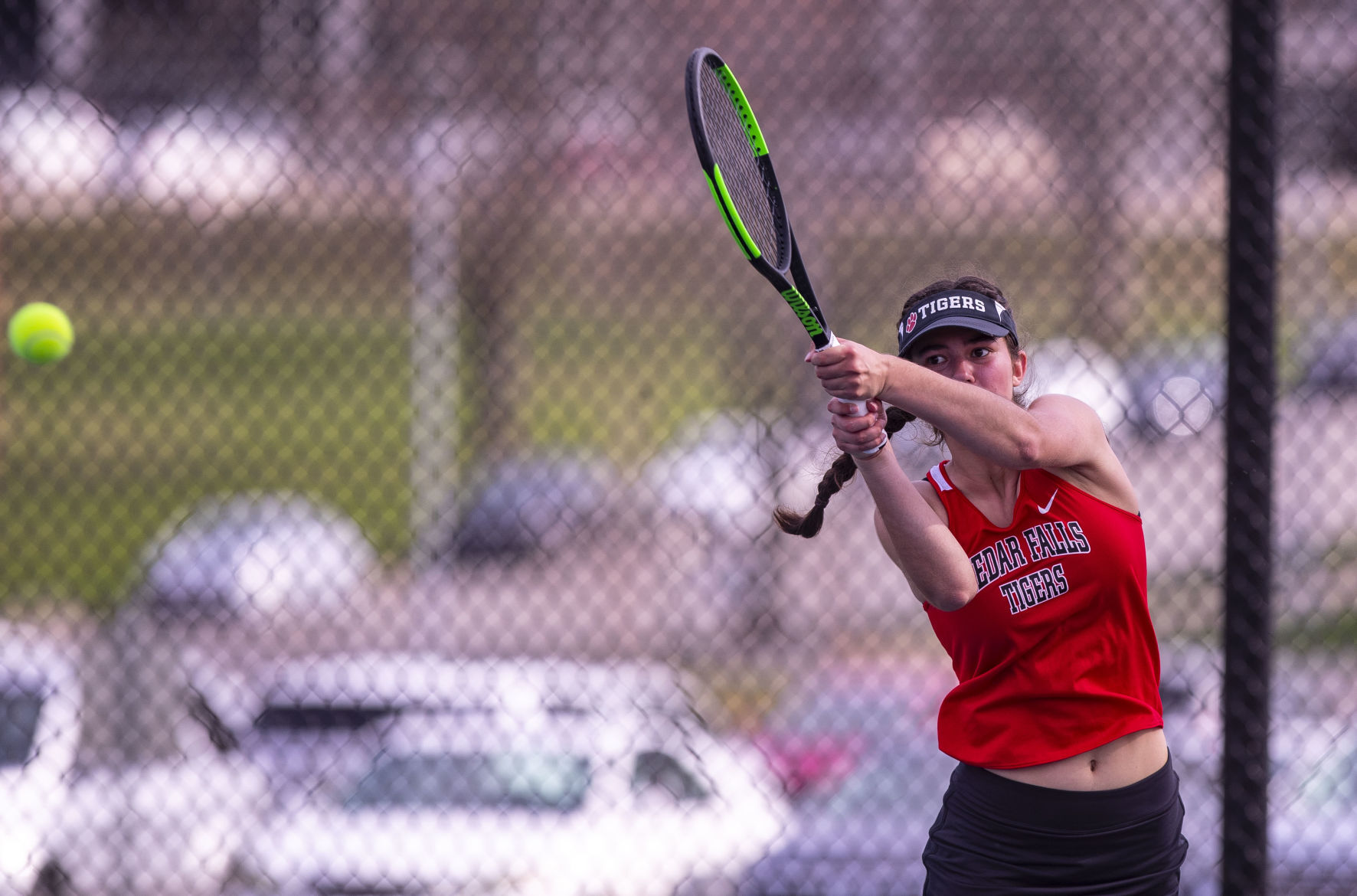 GTennis Cedar Falls vs. Iowa City West 7